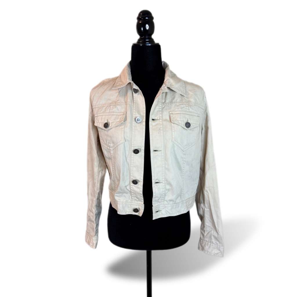 Vintage Versace Khaki Cream Jacket